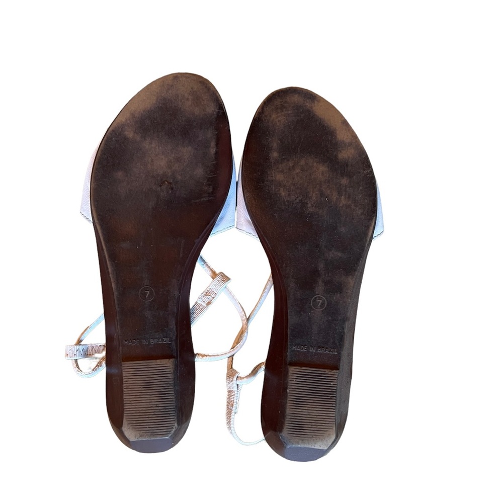 UNISA White Women’s Leather Sandals - Picture 5 of 5